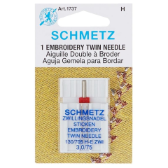 Schmetz Çift İğne 