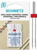 SCHMETZ Çift Iğne 2,5 Mm