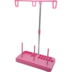 Moonstar Ev Tipi Dikiş Makine Çardağı 3 İplikli Pembe
