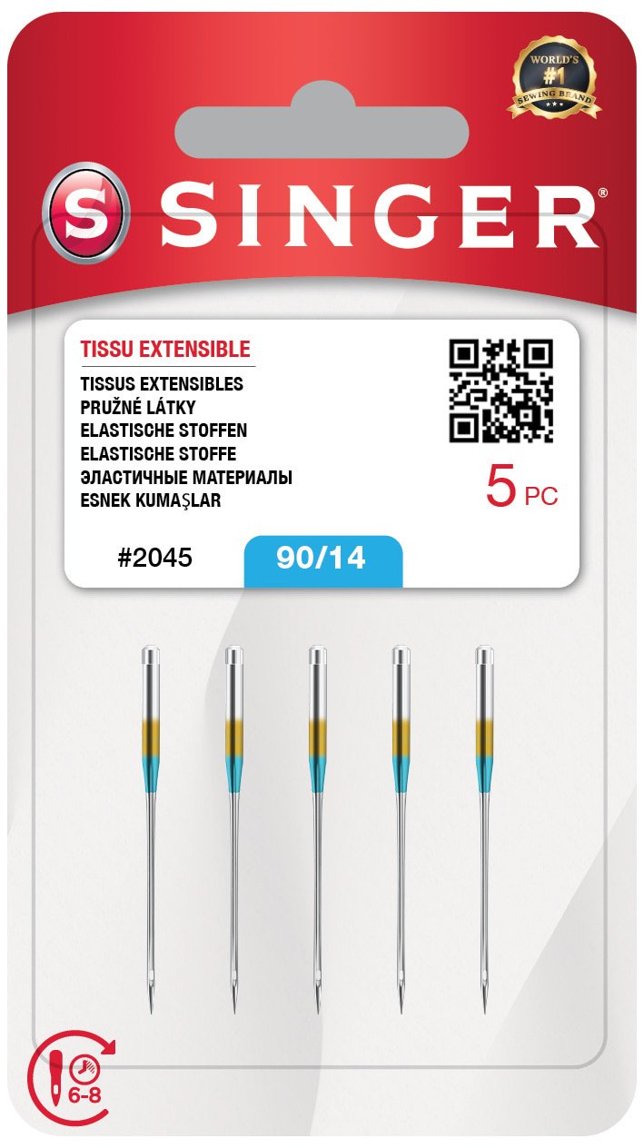 Singer Dikiş Makinesi 14 Numara Jarse İğnesi (5Lİ)