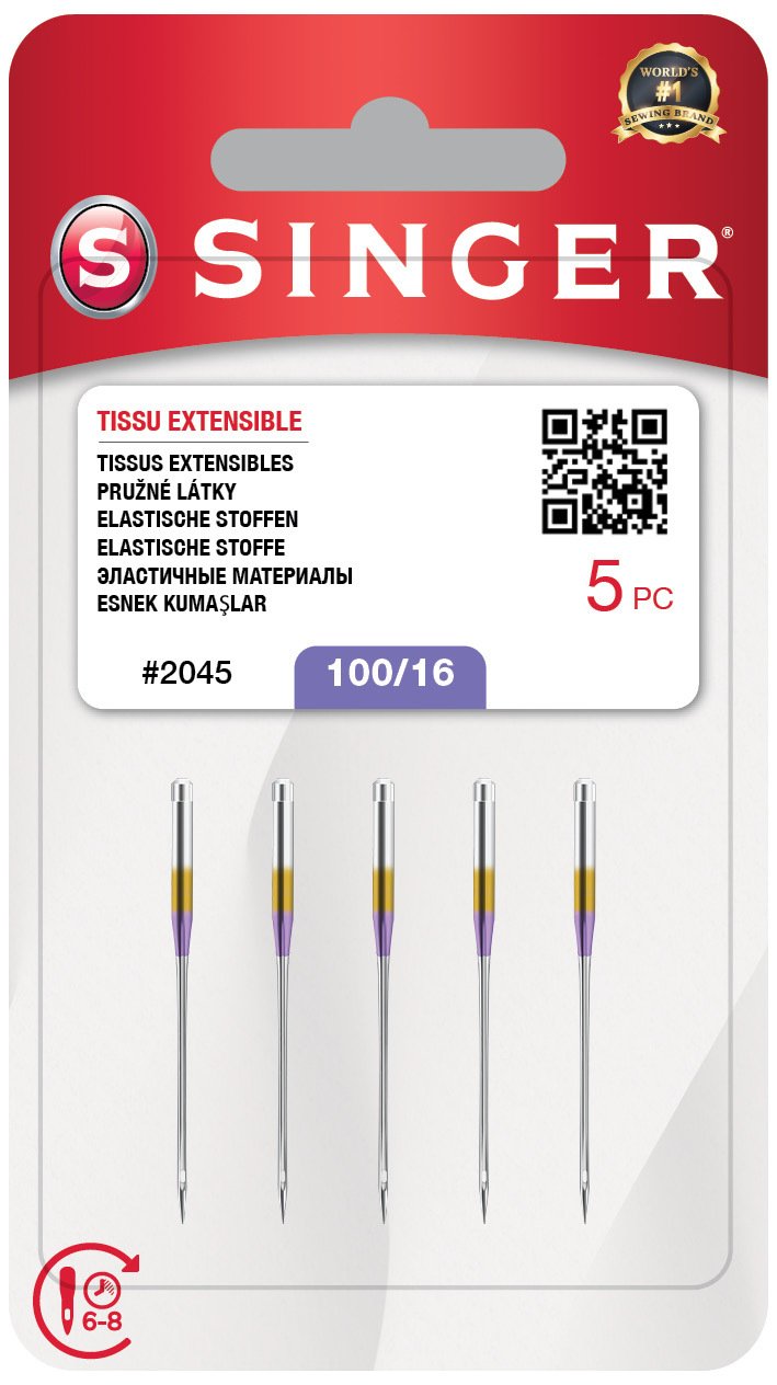 Singer Dikiş Makinesi 16 Numara Jarse İğnesi (5Lİ)