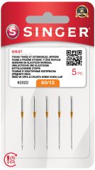 Singer Dikiş Makinesi 12 Numara Overlok İğnesi (5Lİ)