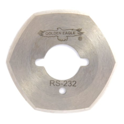 Yuvarlak Kesim Motor 6 Köşe Bıçak - RS-232