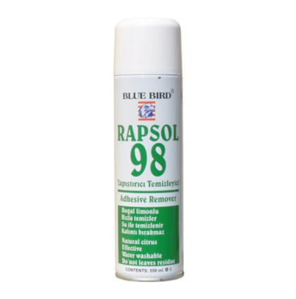 Blue Bird Yapıştırıcı Temizlik Sprey Rapsol 98 500ml