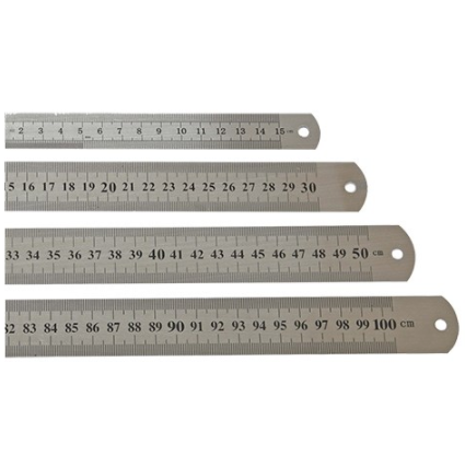 Mizy Çelik Cetvel 15cm