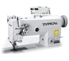 Typical GC-6875 HD3 Büyük Mekik Çift İğne Dikiş Makinesi