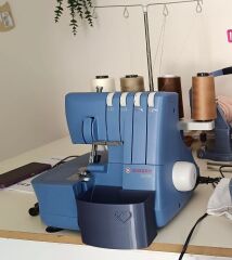 Singer Overlok Çöp Kutusu Atık Fire Kabı